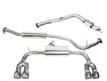 Subaru Impreza STI Turbo (Hatchback) 08-11 Turboback-sportavgassystem (Med Sportkatalysator & Ljuddämpare) Cobra Sport